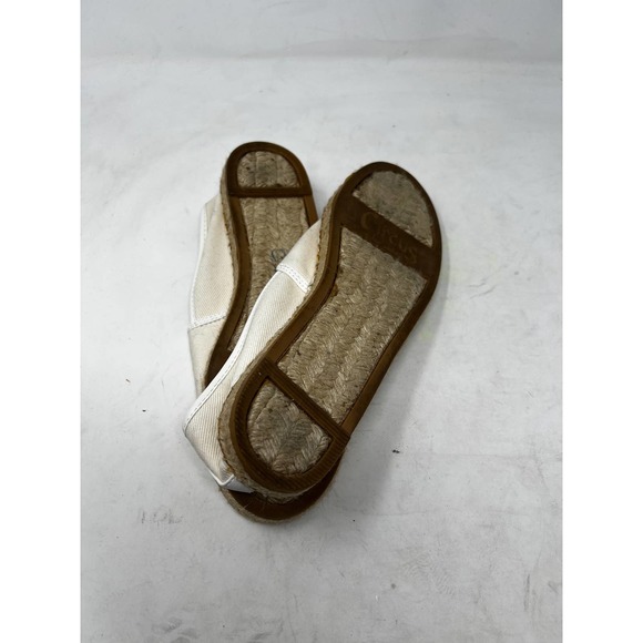 Rose All‎ Day Circus by Sam Edelman Women's Espadrille Shoes White Size 8 - Picture 4 of 8